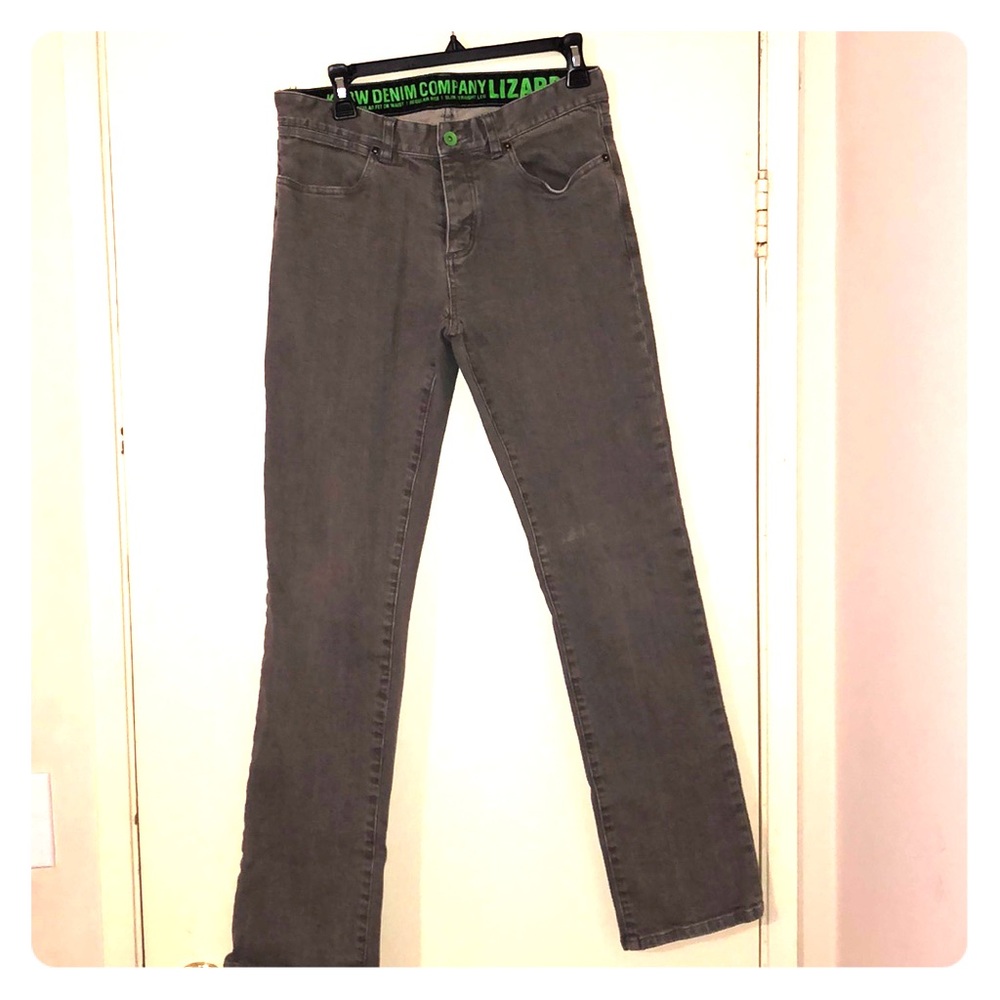KR3W Denim Company Lizard Slim Straight Leg